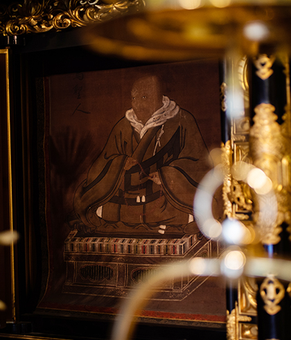 親鸞聖人像/絹本著色・一幅